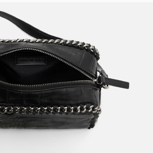 Zara Messenger Small bag with chains - Picture 3 of 7
